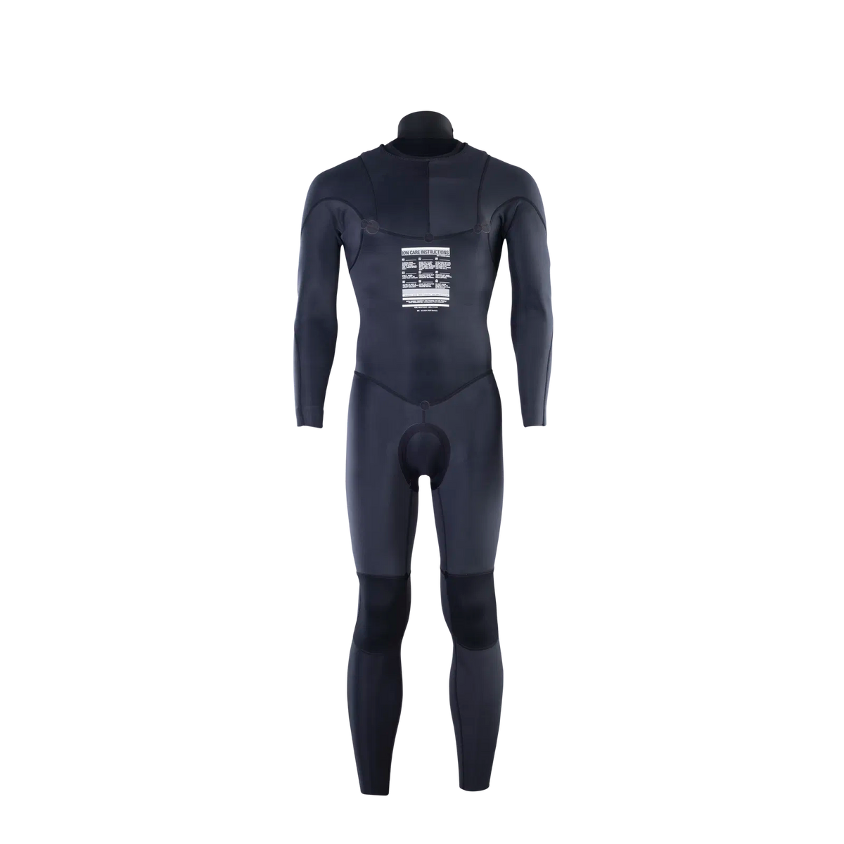 ION Static (3/2 mm) Front-Zip Våddragt Herre - Sort