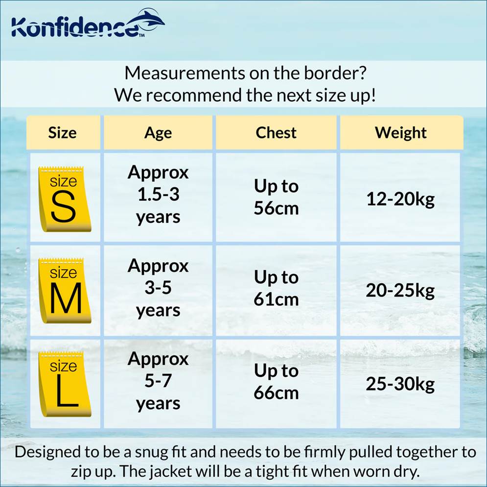 Konfidence Original svømmevest til børn - Oahu
