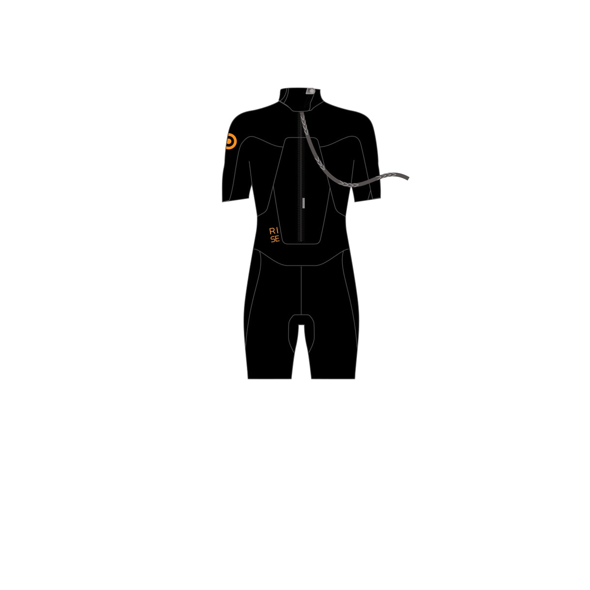 Neilpryde Rise S/S Shorty BZ våddragt til herrer (2/2 mm) - Sort