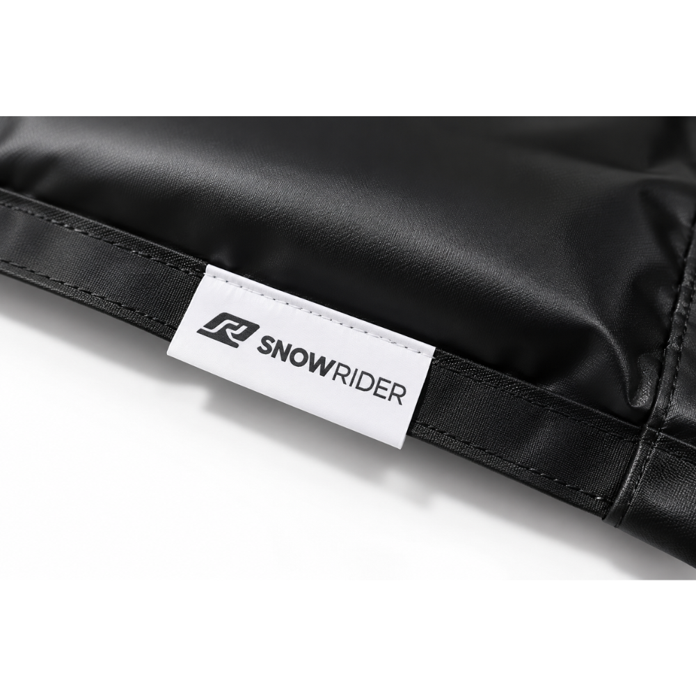 SnowRider Glide Snemadras - Sort - Logo