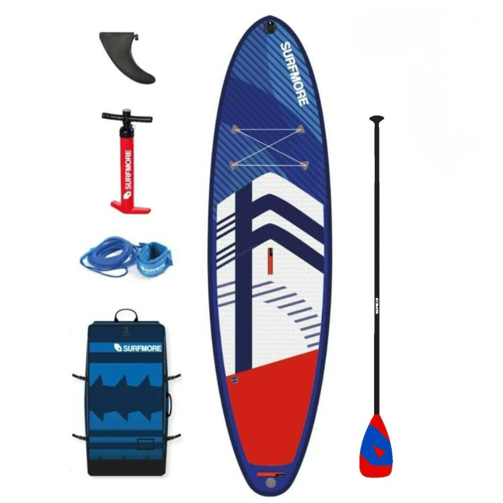 SURFMORE Allround 10'2 x 33 SUP Board - Blå
