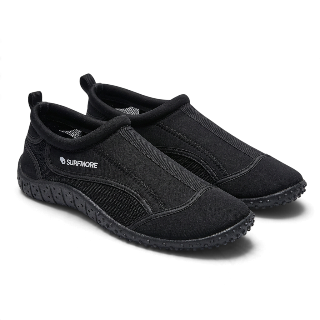 SURFMORE Neopren Badesko (2 mm) i Sort