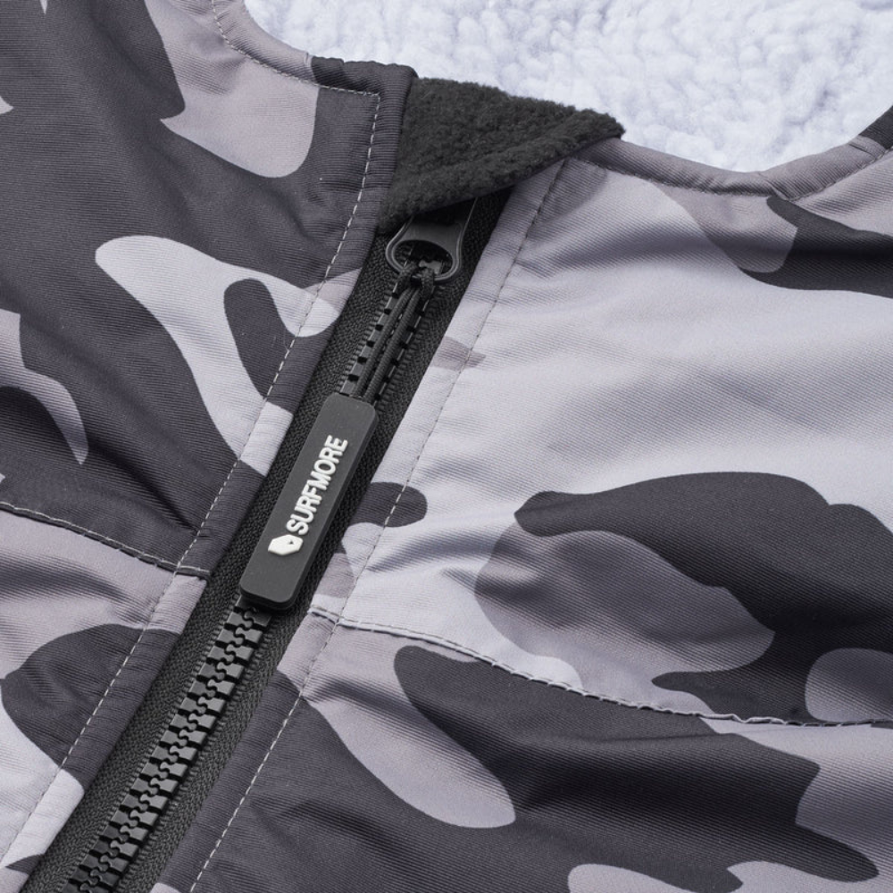 SURFMORE Change Robe Short Sleeve - Camo