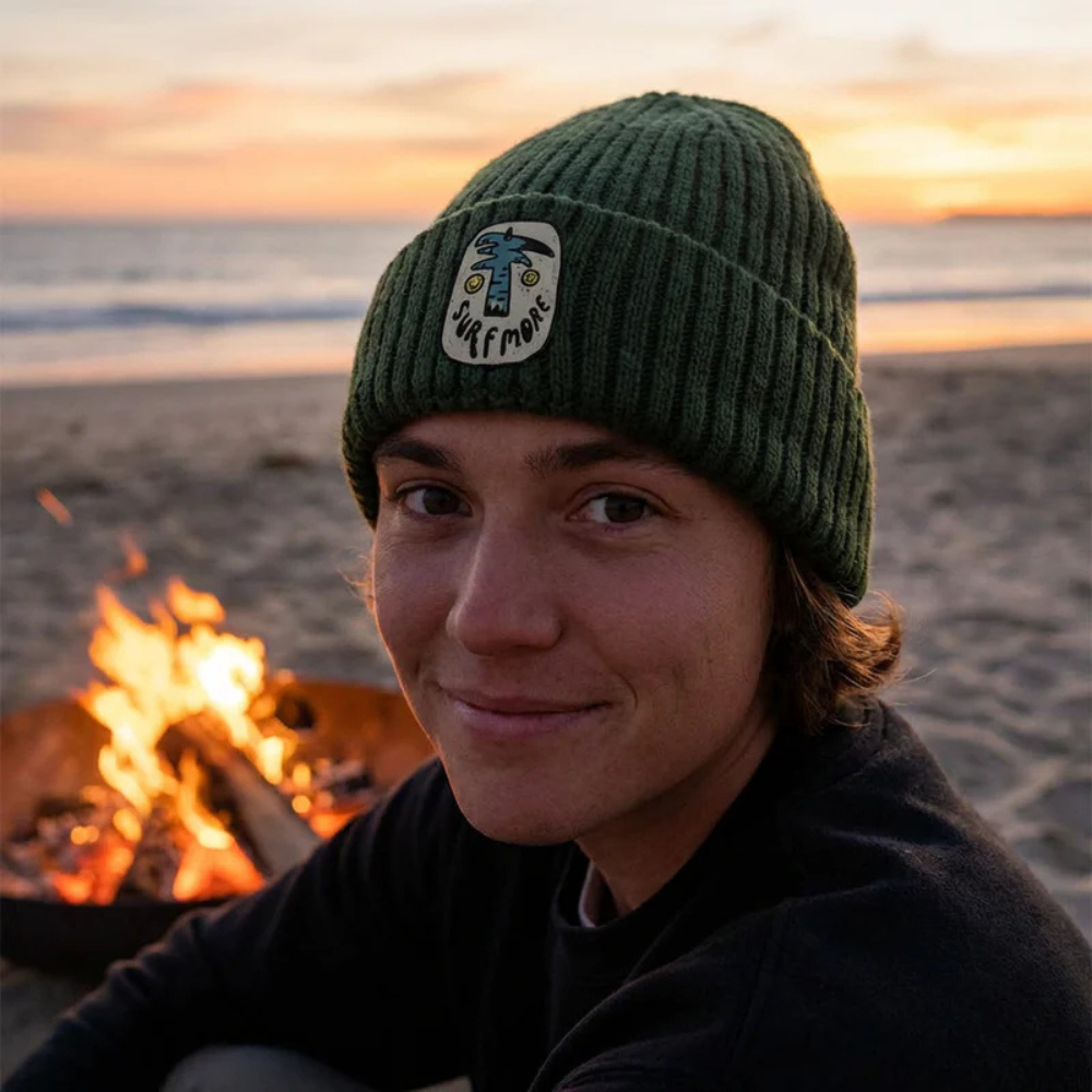 SURFMORE Ocean Beanie - Grøn