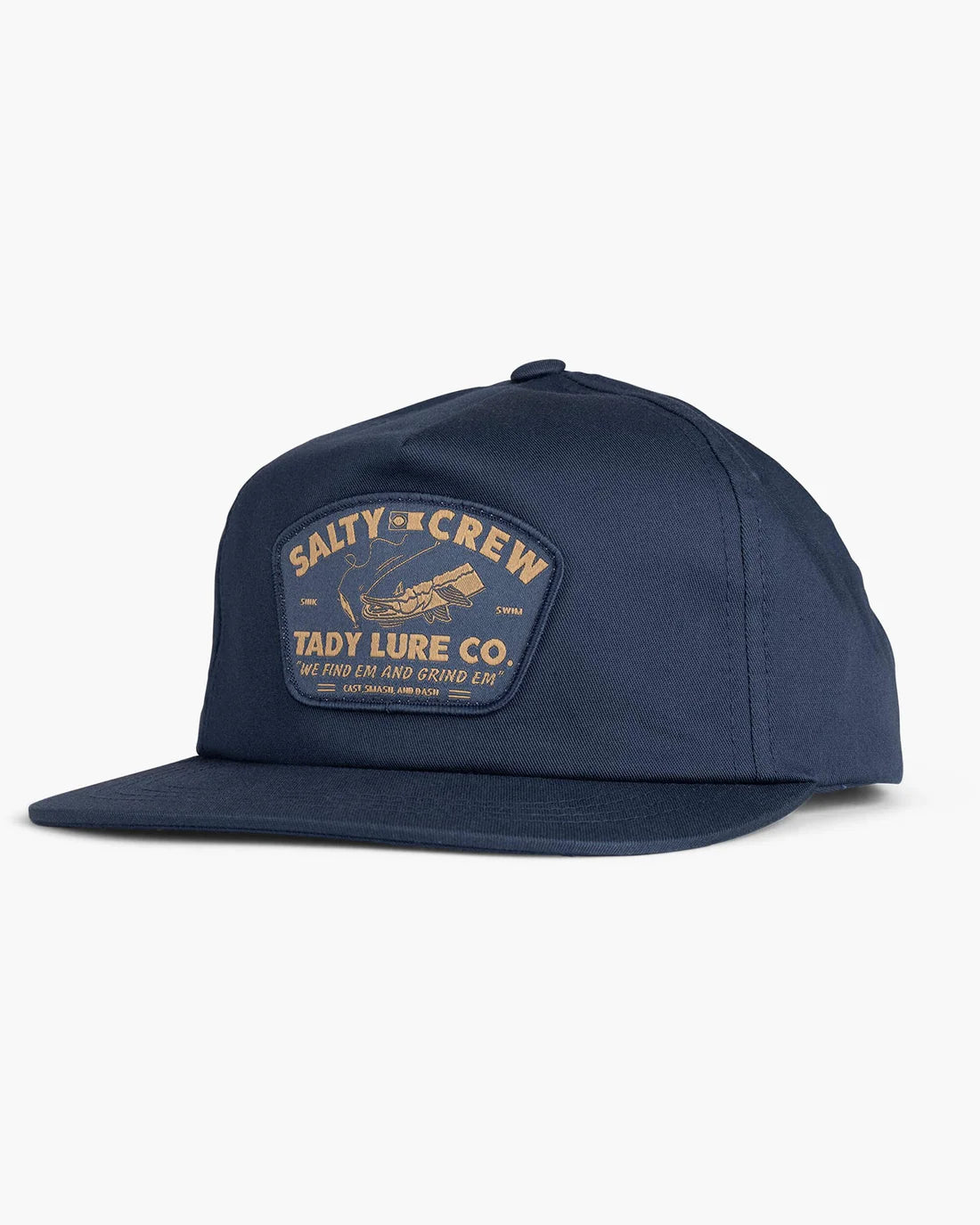 Salty Crew Grind Em 5 Panel - Navy