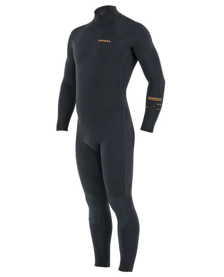 Manera Seafarer Back-Zip Våddragt til herre (4/3mm) - M