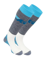 K2 Allround Skisokker (2-pack) - Blå/Grå