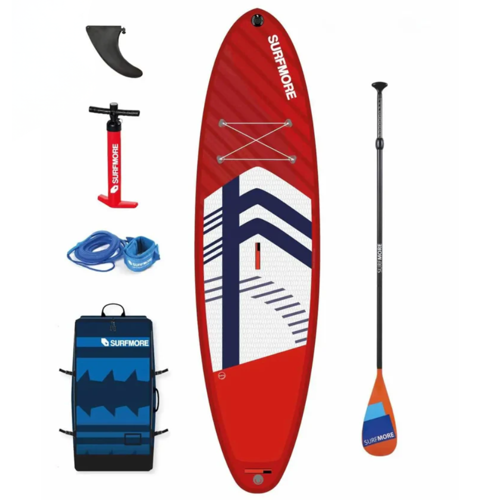 SURFMORE Allround 11'2 x 33 SUP Board - Rød