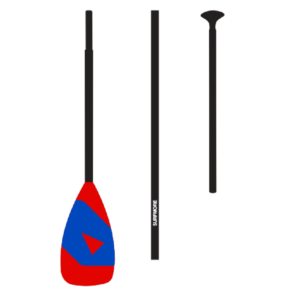 SURFMORE Alu SUP Paddle 3-delt