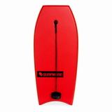 SURFMORE Ride Bodyboard 41" Inkl. Leash - Rød